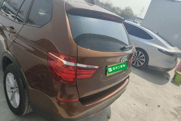 Used BMW X3 2016 sDrive20i Rear