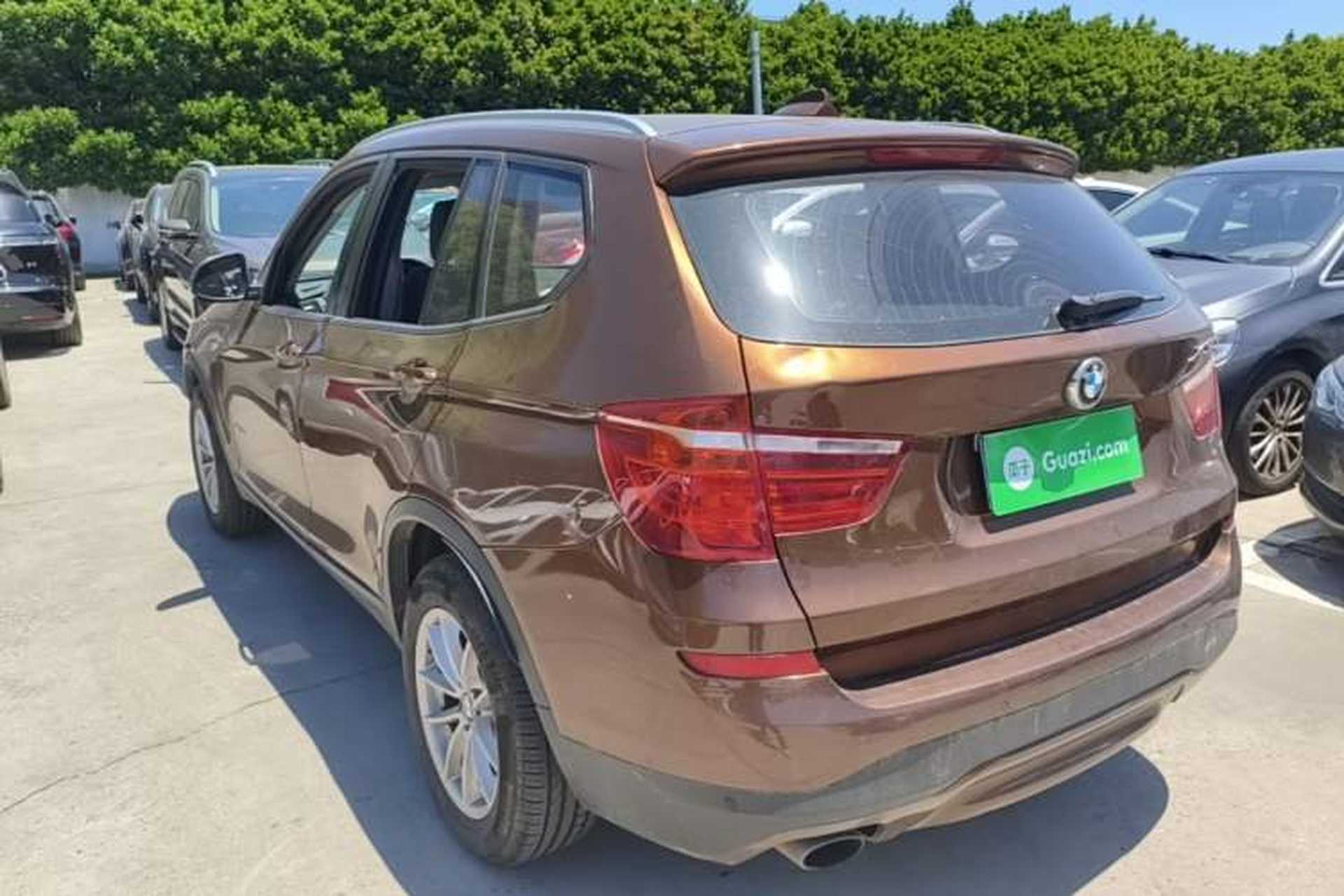 Used BMW X3 2016 sDrive20i Rear Left 45 Deg