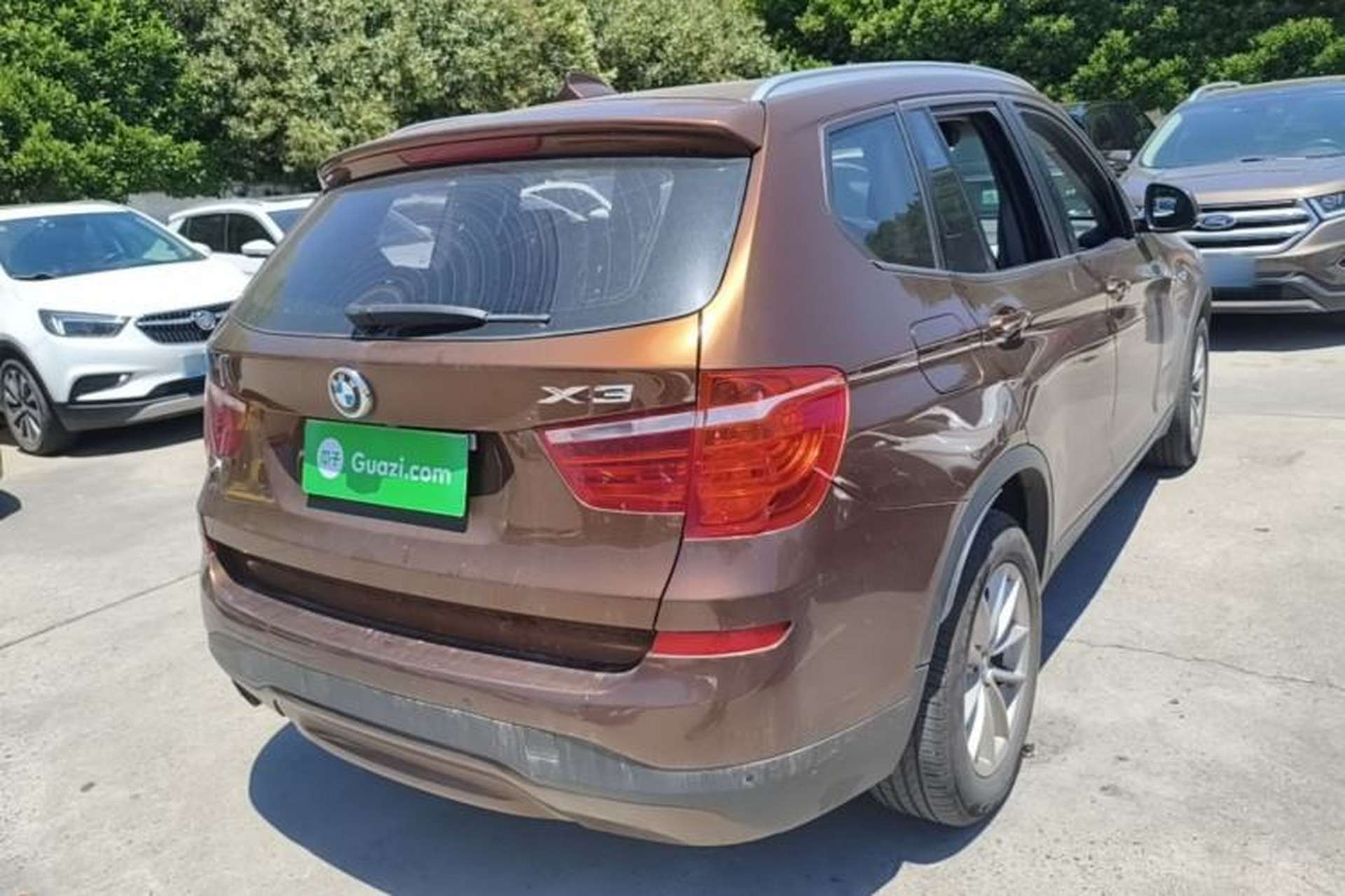 Used BMW X3 2016 sDrive20i Rear Right 45 Deg