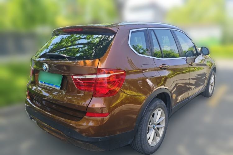 Used BMW X3 2016 sDrive20i Rear Right 45 Deg