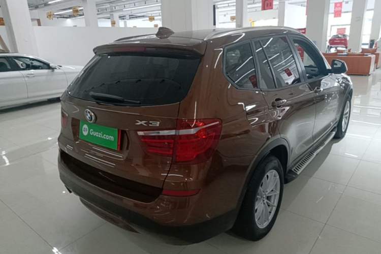 Used BMW X3 2016 sDrive20i Rear Right 45 Deg
