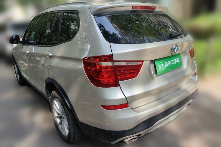 Used BMW X3 2016 sDrive20i Rear Left 45 Deg