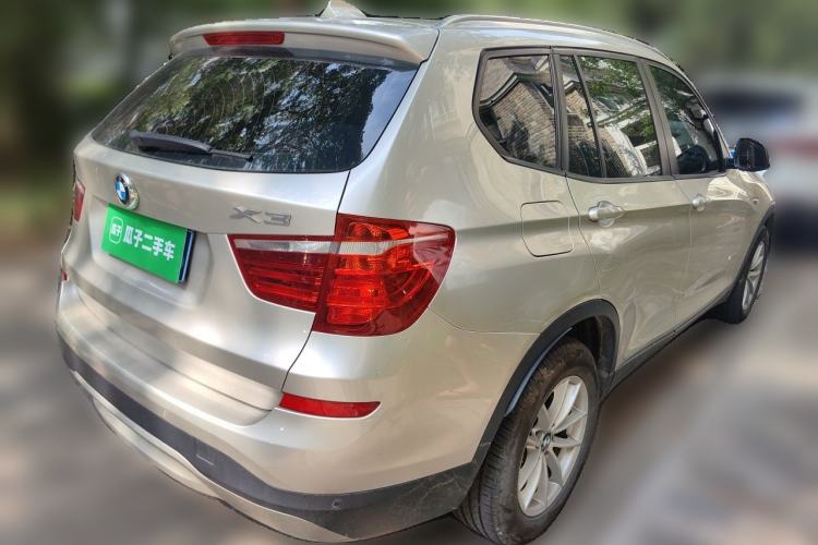 Used BMW X3 2016 sDrive20i Rear Right 45 Deg