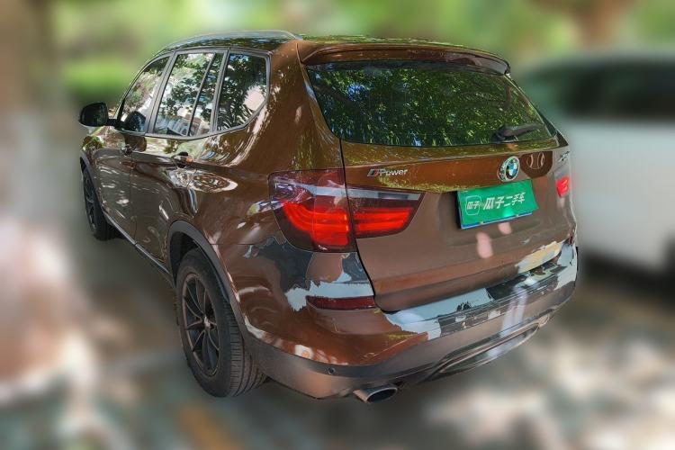 Used BMW X3 2016 sDrive20i Rear Left 45 Deg