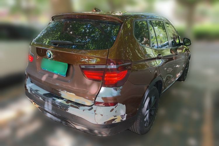 Used BMW X3 2016 sDrive20i Rear Right 45 Deg