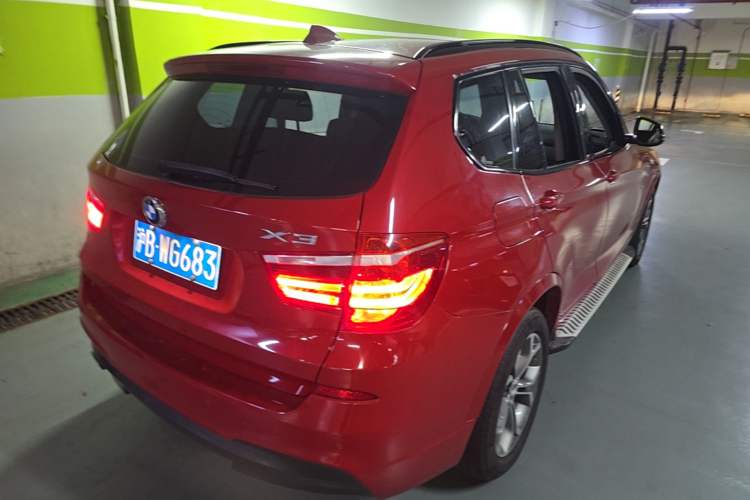 Used BMW X3 2016 xDrive20i M Sport Edition Rear Right 45 Deg