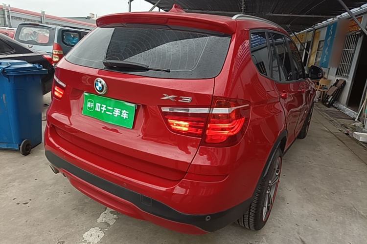 Used BMW X3 2016 sDrive20i Rear Right 45 Deg