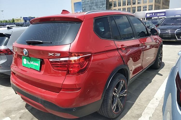 Used BMW X3 2016 sDrive20i Rear Right 45 Deg