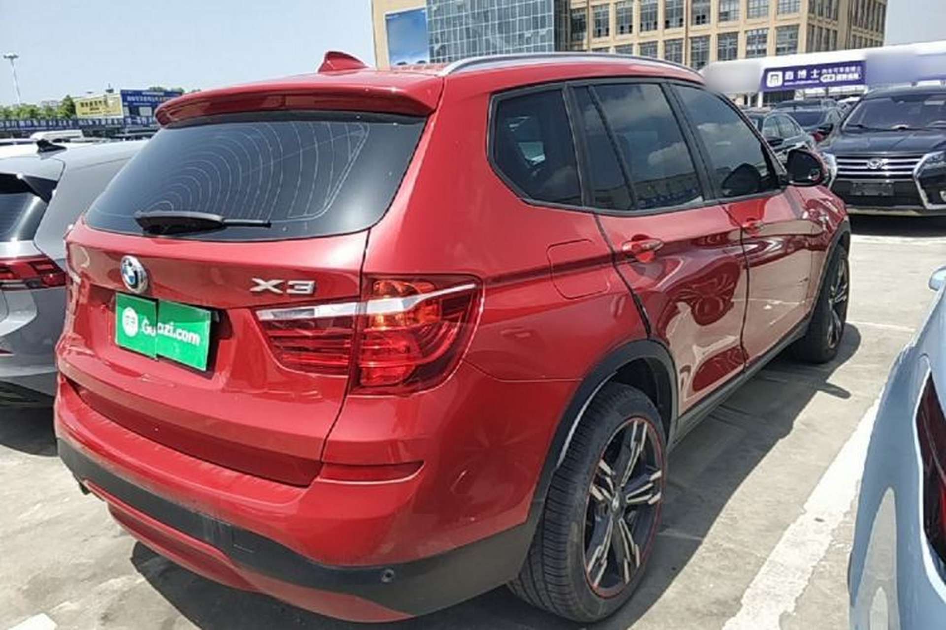 Used BMW X3 2016 sDrive20i Rear Right 45 Deg