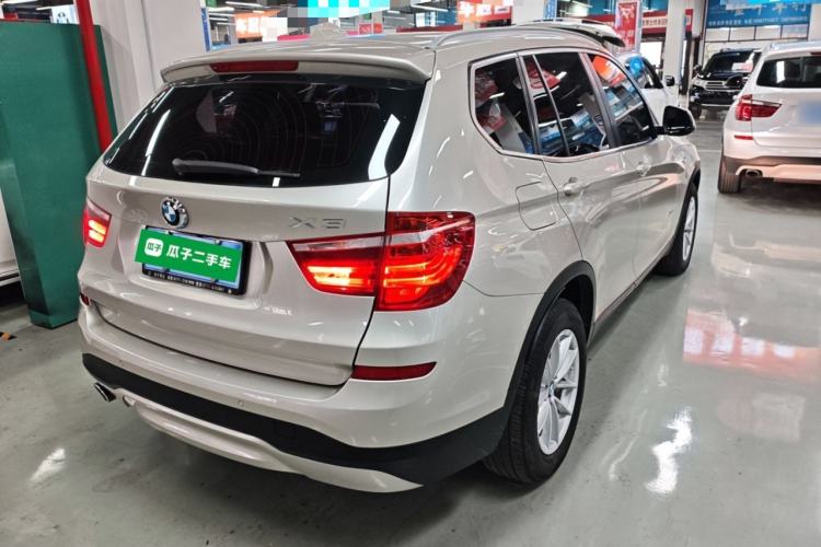 Used BMW X3 2016 sDrive20i Rear Right 45 Deg
