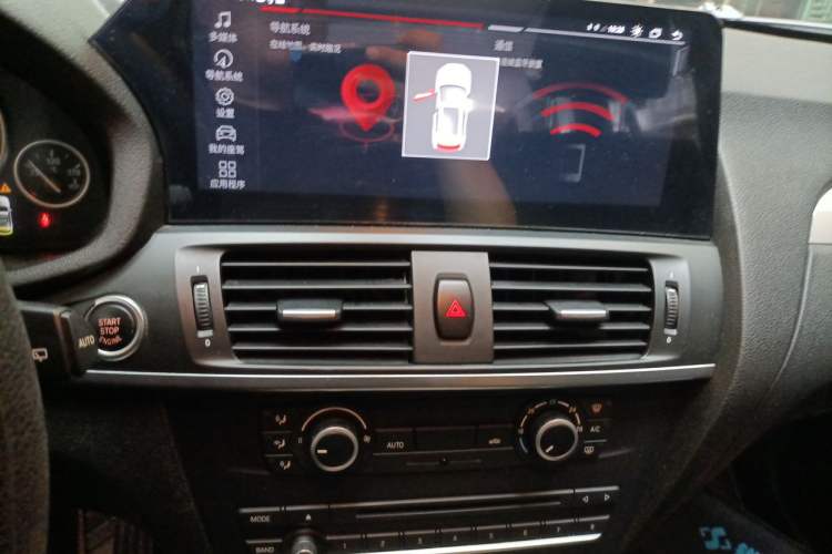 Used BMW X3 2016 sDrive20i Audio And AC Panel