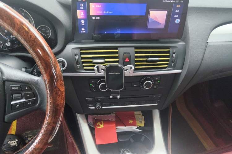 Used BMW X3 2016 sDrive20i Audio And AC Panel