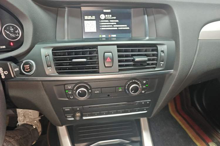 Used BMW X3 2016 sDrive20i Audio And AC Panel