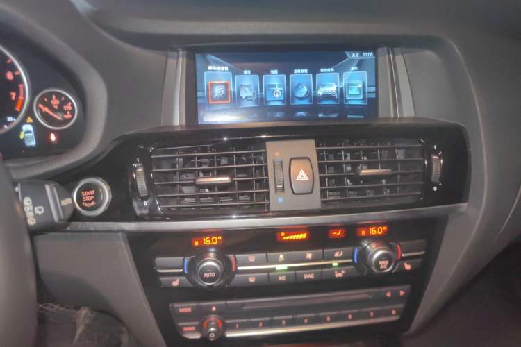 Used BMW X3 2016 xDrive20i M Sport Edition Audio And AC Panel