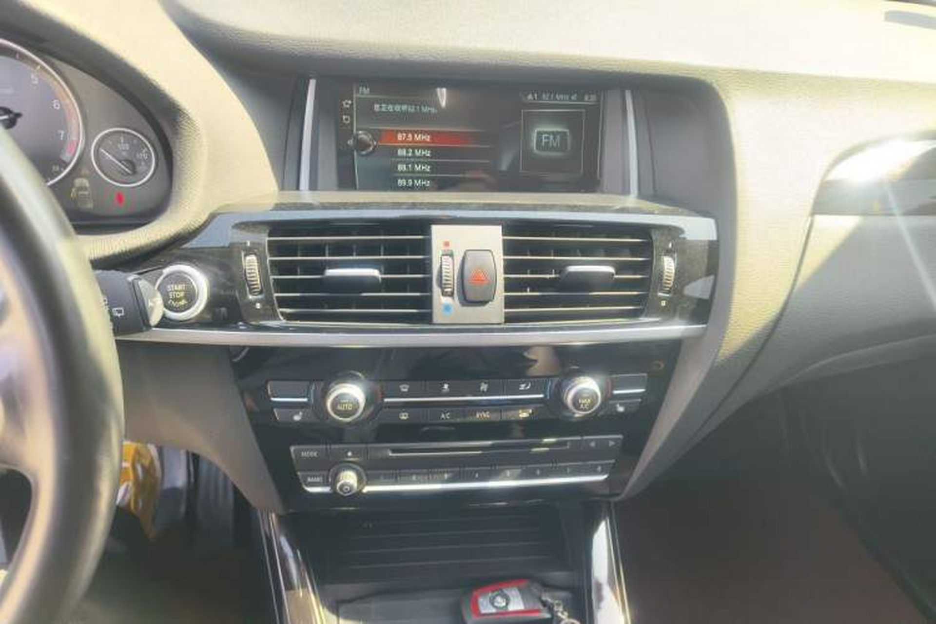 Used BMW X3 2016 xDrive20i M Sport Edition Audio And AC Panel