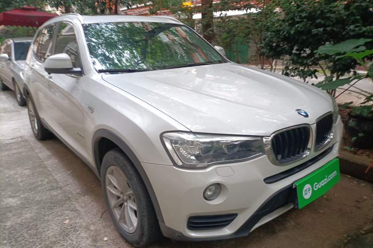 Used BMW X3 2016 sDrive20i Front Right 45 Deg