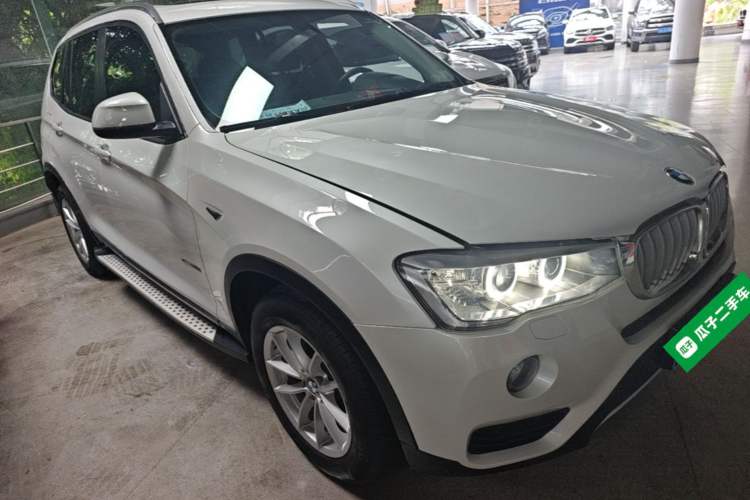 Used BMW X3 2016 sDrive20i Front Right 45 Deg