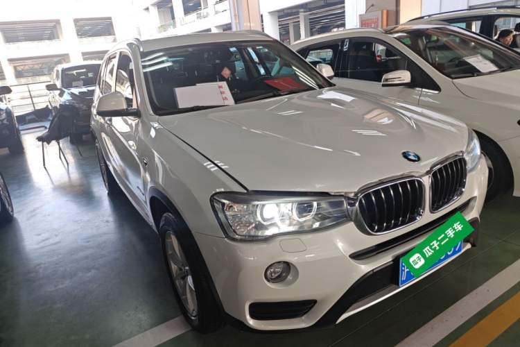Used BMW X3 2016 sDrive20i Front Right 45 Deg