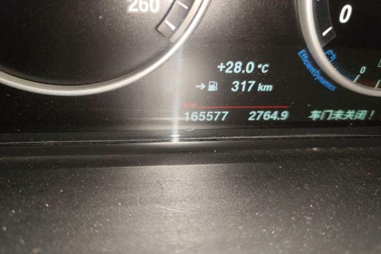Used BMW X3 2016 xDrive20i M Sport Edition Odometer Close Up