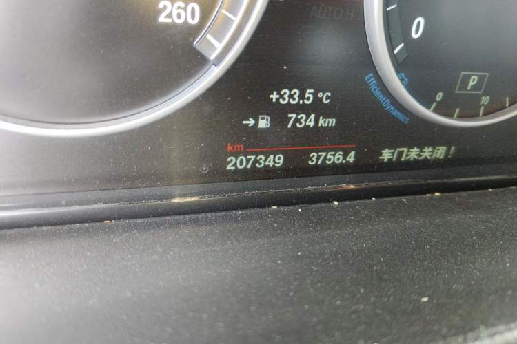 Used BMW X3 2016 xDrive20i M Sport Edition Odometer Close Up
