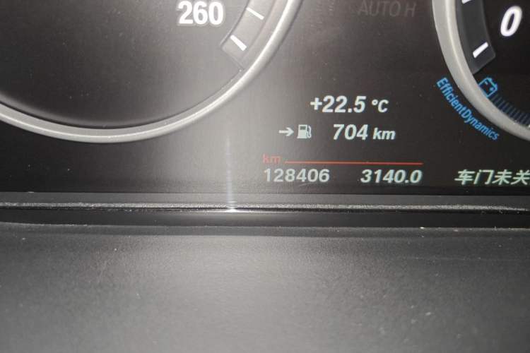 Used BMW X3 2016 xDrive20i M Sport Edition Odometer Close Up