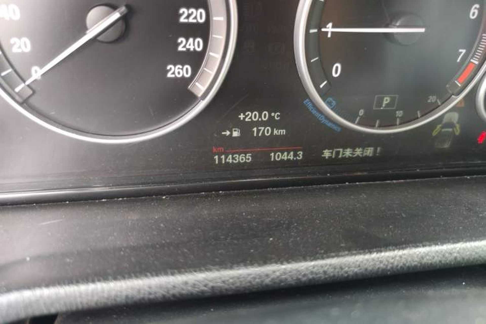 Used BMW X3 2016 xDrive20i M Sport Edition Odometer Close Up