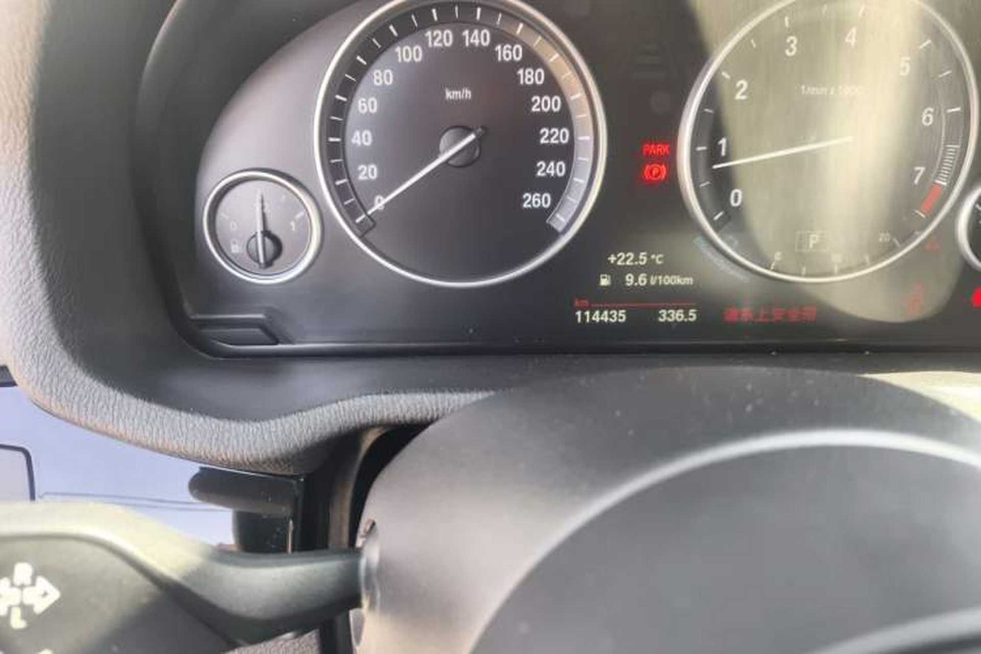 Used BMW X3 2016 xDrive20i M Sport Edition Odometer Close Up