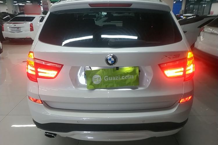 Used BMW X3 2016 sDrive20i Rear