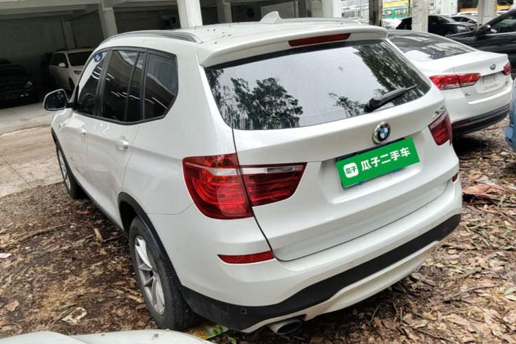 Used BMW X3 2016 sDrive20i Rear Left 45 Deg