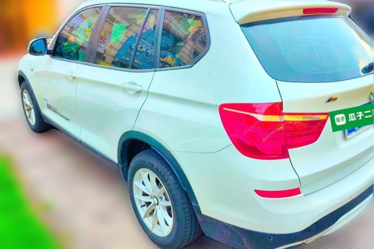 Used BMW X3 2016 sDrive20i Rear Left 45 Deg