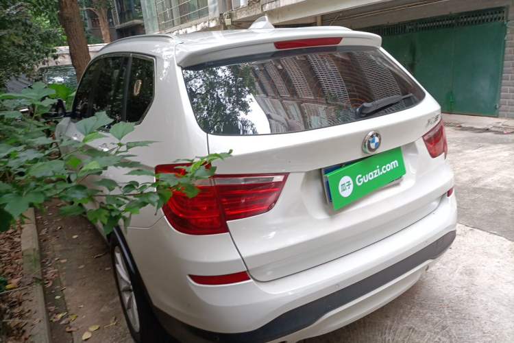 Used BMW X3 2016 sDrive20i Rear Left 45 Deg