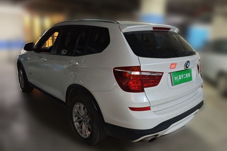 Used BMW X3 2016 sDrive20i Rear Left 45 Deg