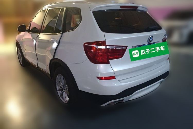 Used BMW X3 2016 sDrive20i Rear Left 45 Deg