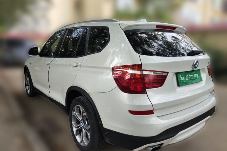 Used BMW X3 2016 sDrive20i Rear Left 45 Deg