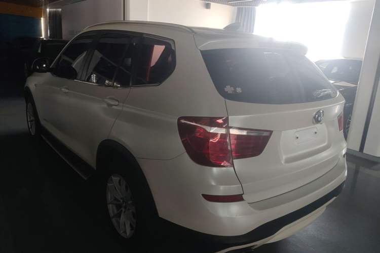 Used BMW X3 2016 sDrive20i Rear Left 45 Deg