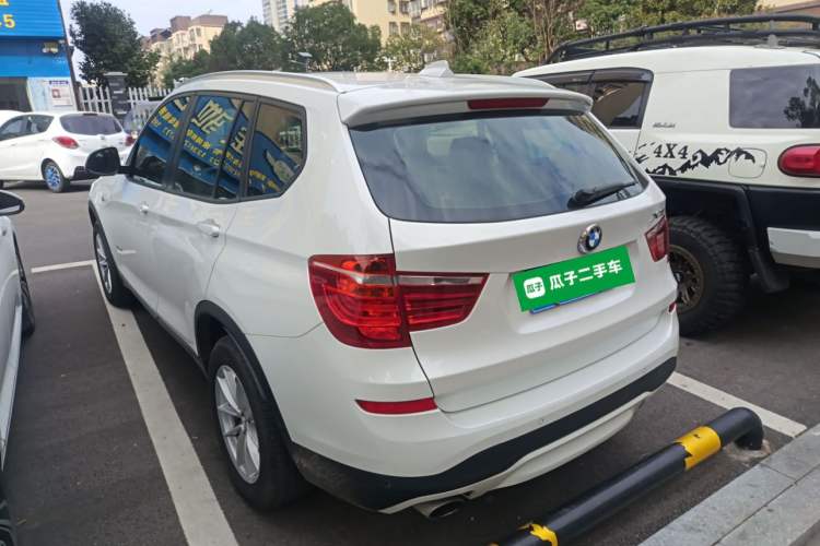 Used BMW X3 2016 sDrive20i Rear Left 45 Deg