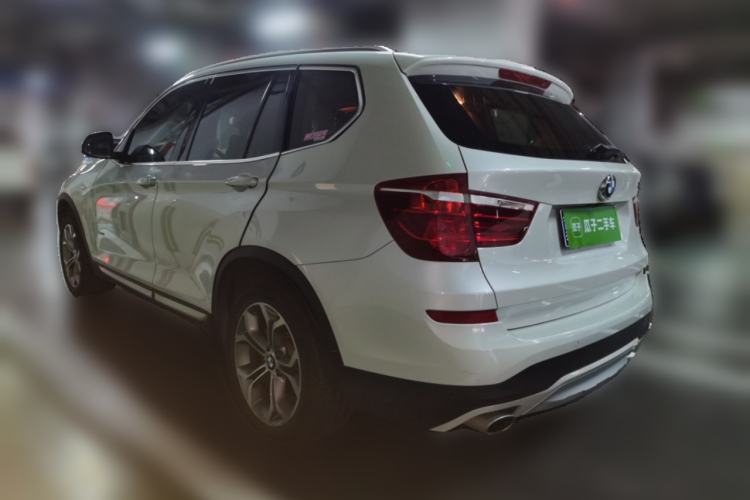 Used BMW X3 2016 sDrive20i Rear Left 45 Deg