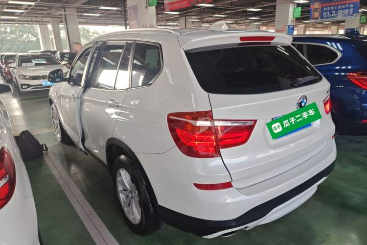 Used BMW X3 2016 sDrive20i Rear Left 45 Deg