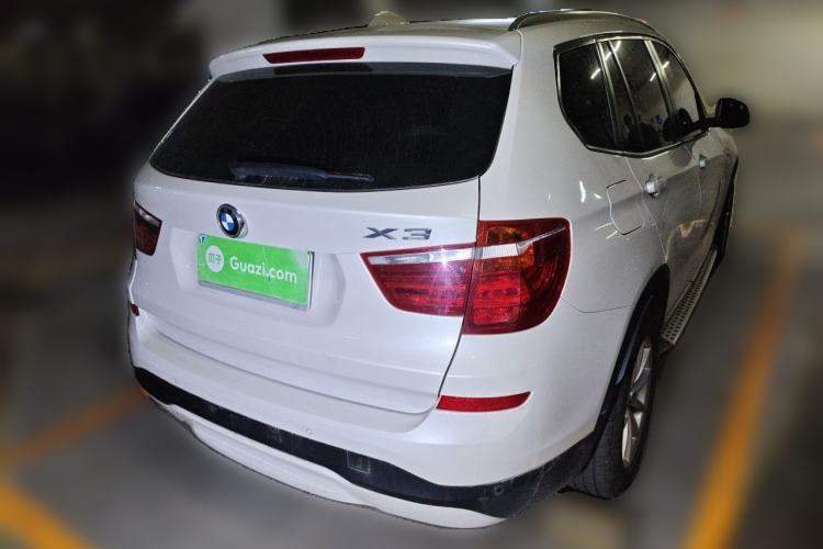 Used BMW X3 2016 sDrive20i Rear Right 45 Deg
