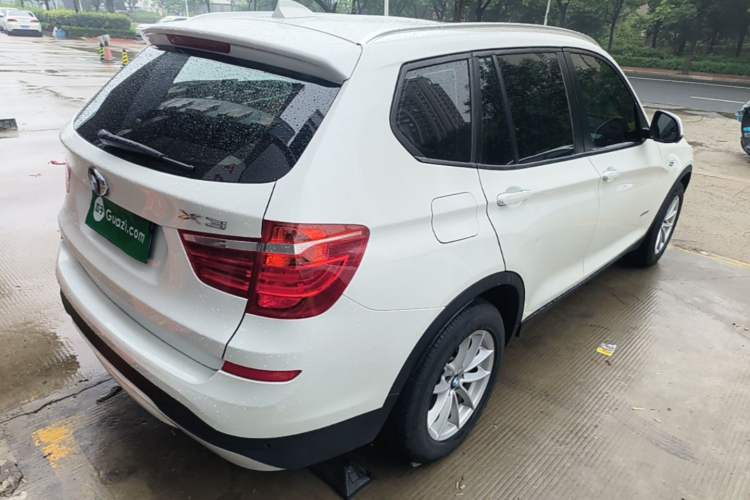 Used BMW X3 2016 sDrive20i Rear Right 45 Deg