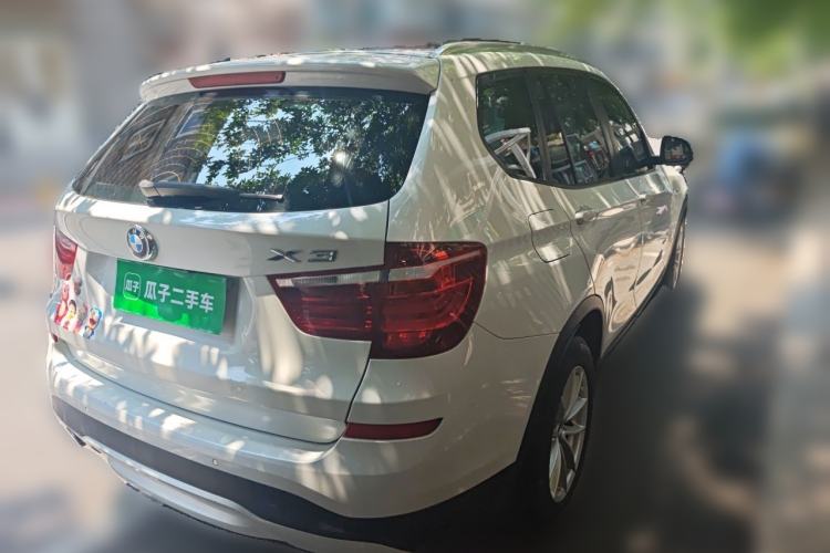 Used BMW X3 2016 sDrive20i Rear Right 45 Deg