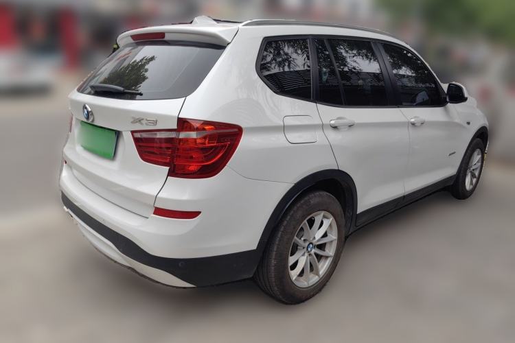 Used BMW X3 2016 sDrive20i Rear Right 45 Deg