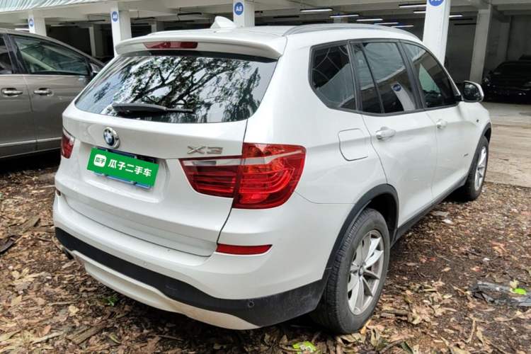 Used BMW X3 2016 sDrive20i Rear Right 45 Deg