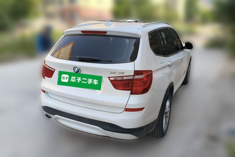 Used BMW X3 2016 sDrive20i Rear Right 45 Deg