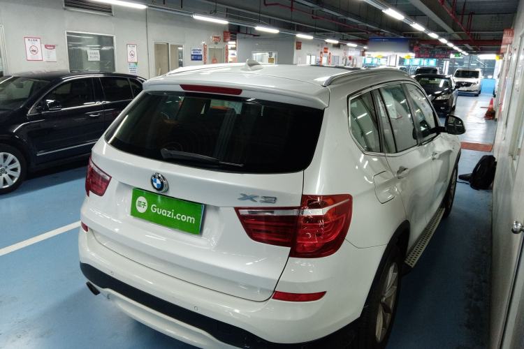 Used BMW X3 2016 sDrive20i Rear Right 45 Deg