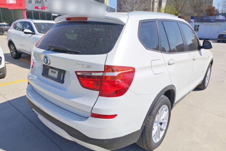 Used BMW X3 2016 sDrive20i Rear Right 45 Deg