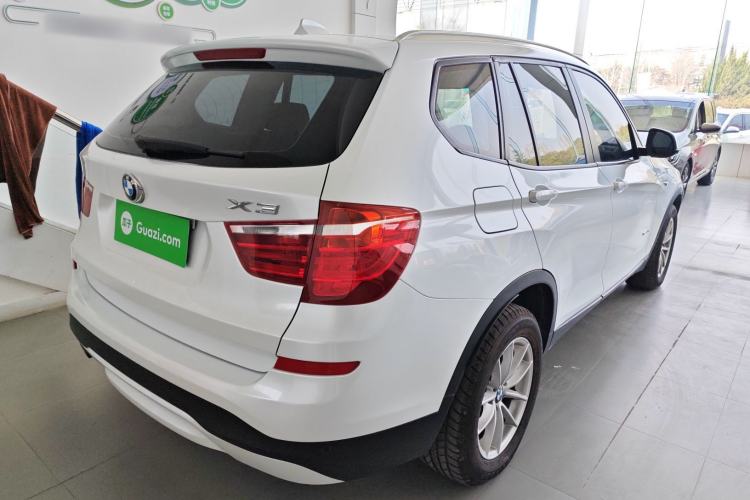 Used BMW X3 2016 sDrive20i Rear Right 45 Deg