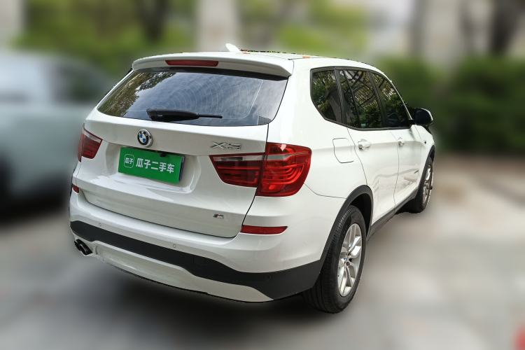 Used BMW X3 2016 xDrive28i Middle East Rear Right 45 Deg
