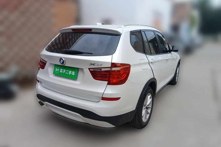 Used BMW X3 2016 sDrive20i Rear Right 45 Deg