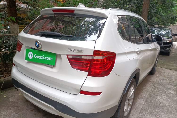 Used BMW X3 2016 sDrive20i Rear Right 45 Deg